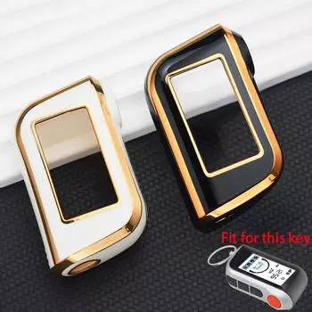 Чехол для ключей из ТПУ, чехол-брелок для A93 A63, русская двусторонняя версия, защитная крышка пульта дистанционного управления Key Case белый