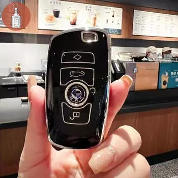 Чехол для ключей из ТПУ, чехол для брелока, аксессуары для ключей для BMW Series 5 F30 F10 F18 X3 X4 F06 F02 M3 M5, брелок
