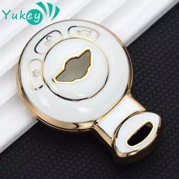 Чехол для ключей из ТПУ для Bmw Mini Cooper, чехол для ключей S Roadster R55 R56 R57 R58 R59, чехол для ключей Mini Cooper для Bmw чёрный