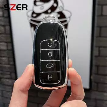 Чехол для ключей из ТПУ для Chery Tiggo 8 Pro Tiggo 8plus New 5 plus 7pro Chery Tiggo 7 Pro Max Omoda 5 C5 Modod Protector Fob
