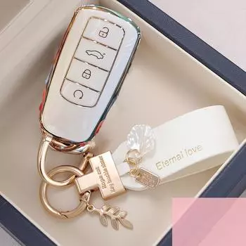 Чехол для ключей из ТПУ для Chery Tiggo 8 Pro Tiggo 8plus New 5 plus 7pro Chery Tiggo 7 Pro Max Omoda 5 C5 Modod Protector Fob чёрный