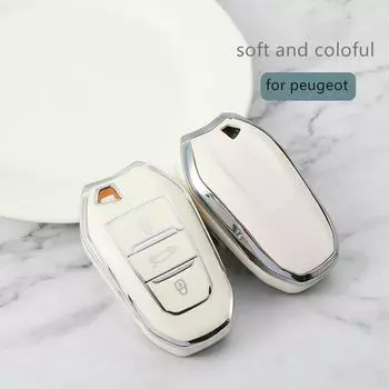 Чехол для ключей из ТПУ для Peugeot 2008 3008 4008 5008 308 408 508 Citroen C1 C2 C4 C6 C3-XR Picasso Grand DS3 DS5 Protector