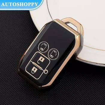 Чехол для ключей из ТПУ для Suzuki Spacia MK53S Jimny Sierra Swift Wagon Interio, чехол для ключей, чехол, защитный чехол для ключей, аксессуары зелёный