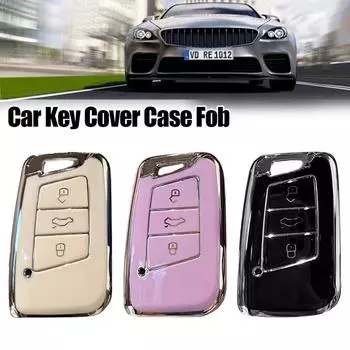 Чехол для ключей из ТПУ для Volkswagen VW/Tiguan MK2/Magotan/Passat B8 CC/Skoda/Superb A7