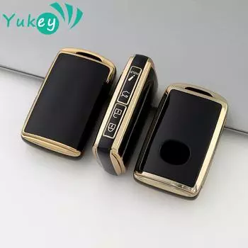 Чехол для ключей из ТПУ с 4 кнопками для Mazda 3 Alexa CX30 CX-4 CX5 CX-5 CX8 CX-8 CX-30 CX9 CX-9, защитный чехол-держатель сумки чёрный