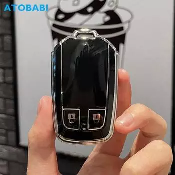 Чехол для ключей из ТПУ, смарт-брелок с дистанционным управлением, защитная крышка, брелок-держатель, сумка для Isuzu D-Max, новинка 2019, 2020, 2021, 2022, автоаксессуары