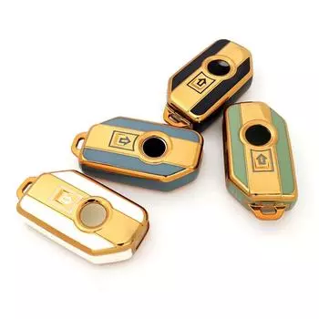 Чехол для ключей мотоцикла, защитный чехол для ключей, держатель для брелка для BMW K1600B K1600GT S1000XR R1200R R1200RT R1250RS, аксессуары Key Case белый