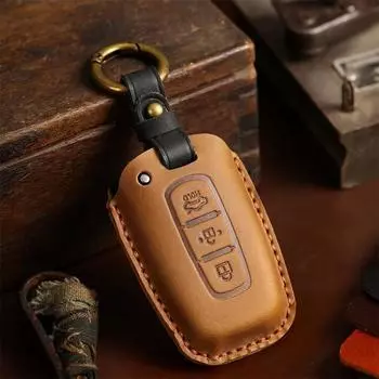 Чехол для ключей от автомобиля для Hyundai IX35 Elantra Sonata 8 9 для Kia Sportage K5 K2 Sorento Optima Forte 2015 2016 2013 2014 2012 2011 чехол чёрный