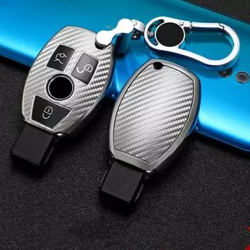 Чехол для ключей от автомобиля, сумка для ключей для Mercedes Benz ABCS Class AMG CLA GLC GLA W221 W205 W176 W204, держатель в виде ракушки, аксессуары, брелок