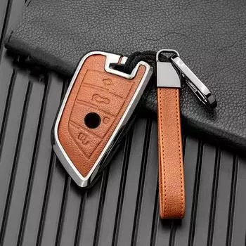 Чехол для ключей от автомобиля, сумка для ключей для Bmw F20 G20 G30 X1 X3 X4 X5 G05 X6, аксессуары, автомобильный Стайлинг, держатель, защита брелка в виде ракушки