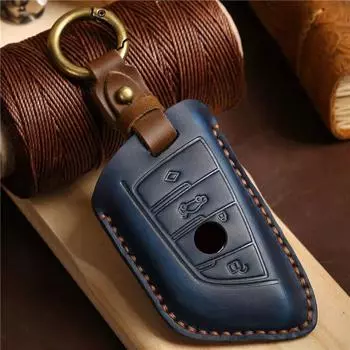 Чехол для ключей от автомобиля, сумка для ключей для Bmw F20 G20 G30 X1 X3 X4 X5 G05 X6, аксессуары, автомобильный Стайлинг, держатель, защита брелка в виде ракушки CHINA