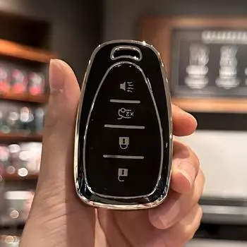 Чехол для ключей от машины, брелок для Chevrolet 2020 2019 2018 2017 2016 Chevy Malibu Camaro Cruze Traverse Spark Equinox Sonic Volt Bolt чёрный