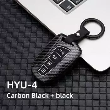 Чехол для ключей от машины для Hyundai Grand Santa Fe 3 DM ix45 ix35 Genesis DH Grandeur Azera HG Equus 2013 2014 2015 2016, аксессуары