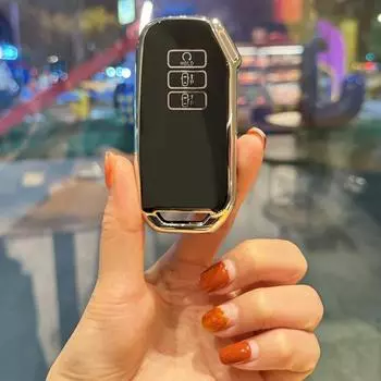 Чехол для ключей от машины из ТПУ с 7 кнопками для Kia 2022 Sportage 2023 Niro Hybrid 2021 Sorento 2021 2022 MQ4 2022 EV6 GT-Line K8 V6