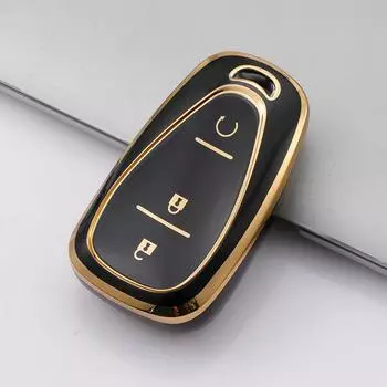 Чехол для ключей от машины с 3 кнопками для Chevrolet Volt Bolt Equinox Cruze Trax Malibu Onix Cruze Sonic Camaro Verano Traverse 2016-2018