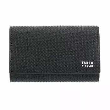 Чехол для ключей Pass Case Bath Black [Takeokikuchi] Мужской [01]