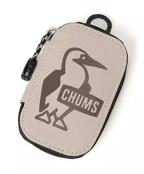 Чехол для ключей Recycle Oval Key Zip Case Grey [Chums] для мужчин