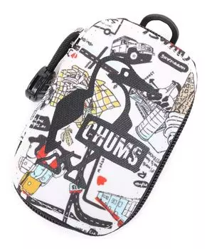 Чехол для ключей Recycle Oval Key Zip Case Travel [Chums] Мужской