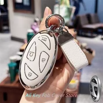 Чехол для ключей с автомобильным брелоком для ключей Chevy Malibu 2004-2012 Cobalt Pontiac G5 G6 Grand Prix Buick Lacrosse Saturn Aura Sk чёрный