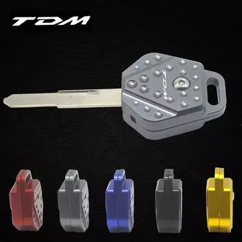 Чехол для ключей с ЧПУ мотоцикла, защита ключей для YAMAHA TDM 850 900 TDM850 TDM900 чёрный