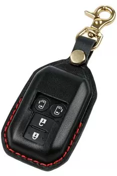 Чехол для ключей Suzuki из натуральной кожи Nappa Leather Hustler Jimny JB64 Solio Spacia Spacia Custom Swift Swift Sport Crosby Wagon R Wagon R Smile Buttons