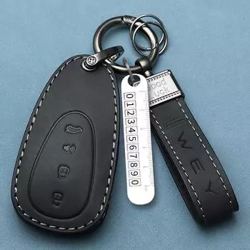 Чехол для ключей Wei 2023 Mocha Blue Mountain, защитная сумка Great Wall Weipai Wey с креативной пряжкой, модный дизайн single key cover