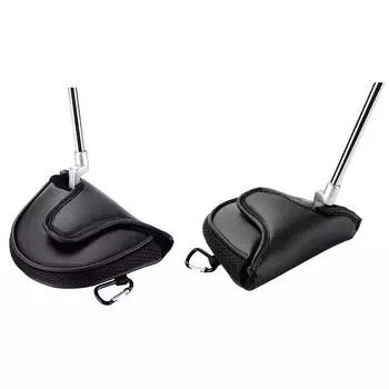 Чехол для клюшки для гольфа, чехол для мини-головки молотка, чехол для головки клюшки, только для паттера с центральным валом