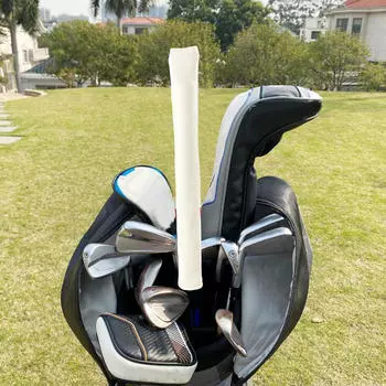 Чехол для клюшки для гольфа для защиты стержня и прицеливания White