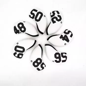 Чехол для клюшки для гольфа High-End Iron Head, чехол для клина Iron Head 4-9 Aspx 10 шт., 6 цветов