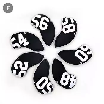 Чехол для клюшки для гольфа High-End Iron Head, чехол для клина Iron Head 4-9 Aspx 10 шт., 6 цветов