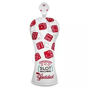 Чехол для клюшки для гольфа Lucky Dice Стильный вышитый переливающийся деревянный чехол Driver Fairway Wood Utility Hybrid Headcover с номерной биркой в комплекте Чехол для паттера