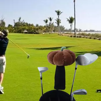 Чехол для клюшки Fairway Wood Golf для гольфистов, аксессуары для спорта кофейный