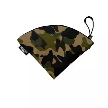 Чехол для кофейного фильтра для Hario V60, бумажный фильтр, конический чехол для кемпинга на открытом воздухе [Космический огонь] (Камуфляж 02 Обычный)