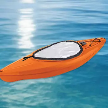 Чехол для кокпита каяка, регулируемый, сохраняет сиденье люка в чистоте, легкий, пылезащитный Silver 88.4cmx55.4cm