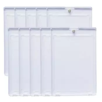 Чехол для коллекционной карточки shttown, защитный чехол для коллекции, прочный, прозрачный чехол для демонстрации (Набор 10)