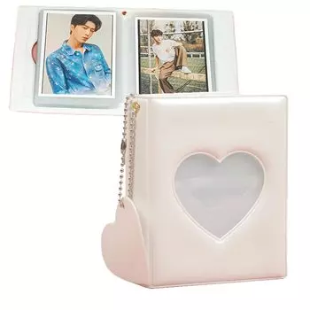 Чехол для коллекционной карточки TOMMYFIELD Korea Collect Book Держатель для коллекционной карточки K-pop (белый)