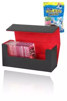 Чехол для коллекционных карт из кожи класса люкс, магнитный, большой, на 35 карт, японский бренд [чехол из ПУ], загрузчик, емкость, хранение,