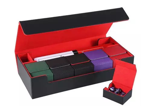 Чехол для коллекционных карточек Чехол для карточек Prema Dame Can Storage Case Top Loader Storage можно использовать для Pokeka MTG и различных карт «Can Yu-Gi-Oh! игры