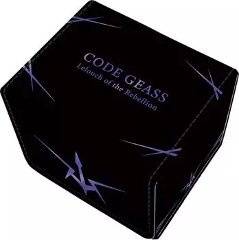 Чехол для колоды из синтетической кожи Code Geass Lelouch of the Rebellion Black Knights чёрный