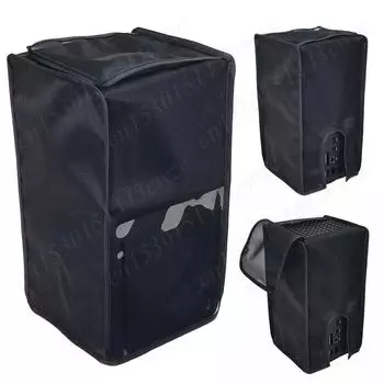 Чехол для консоли Xbox Series X, пылезащитный чехол из ткани Оксфорд, защитный чехол от царапин с прозрачным окном