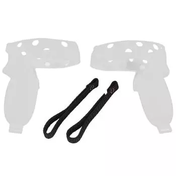 Чехол для контроллера Oculus Quest 2 VR, силиконовый защитный чехол для ручки контроллера серый