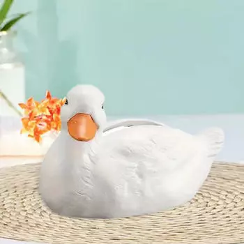 Чехол для коробки с салфетками в виде утки, современный подарок на новоселье, домашний декор