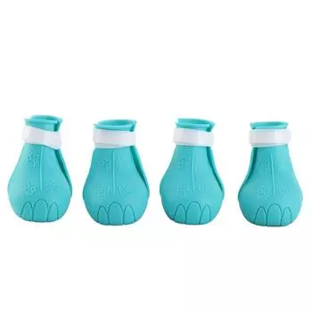 Чехол для кошачьих лапок, устойчивый к царапинам, регулируемый силиконовый кошачий сапог для купания, бритья, лекарств, кормления