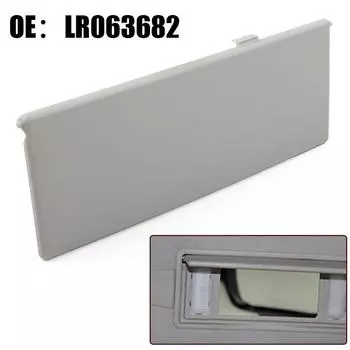 Чехол для косметического зеркала, солнцезащитный козырек, косметический чехол для зеркала, серый LR063682 для Land Rover