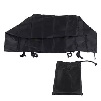 Чехол для костра квадратный 420D с серебряным покрытием, водостойкий, устойчивый к воздействию солнца, чехол для ручного костра 71.12 X 71.12 X 63.5cm / 28 X