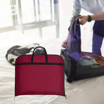 Чехол для костюма для мужчин и женщин - решение для хранения одежды наряды чёрный