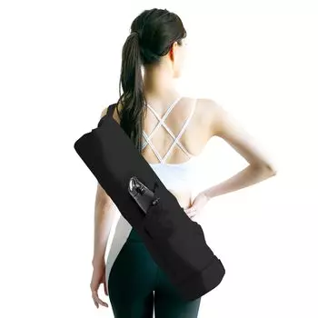 Чехол для коврика для йоги Сумка для йоги Чехол для коврика для йоги Чехол для коврика для йоги Сумка для йоги (черный) чёрный