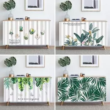 Чехол для кухонного шкафа, пылезащитный, для шкафа, короткие шторы, моющиеся шторы, самоклеящиеся полушторы Cortinas S(50x70cm)