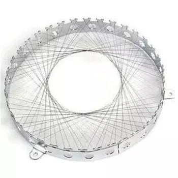 Чехол для кухонных принадлежностей из нержавеющей стали, сетчатый чехол для газовой плиты, газовая плита, сетка для горелки, ветрозащитный энергосберегающий круглый чехол