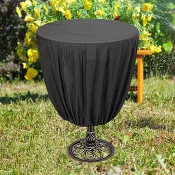 Чехол для купальни для птиц из водонепроницаемой ткани Оксфорд, защитный чехол для фонтана с ветрозащитным шнурком, устойчивый к ультрафиолетовому излучению S